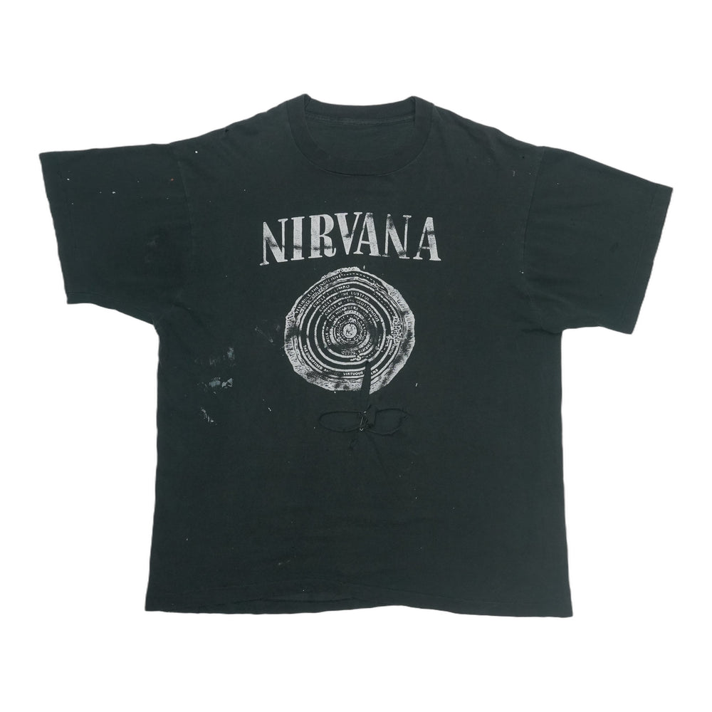 1990s Nirvana Vestibule Sub Pop Shirt Front
