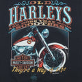 1986 Sturgis Harley Davidson Sleeveless Shirt Front Graphic