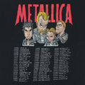 1996 Metallica Poor Touring Me Tour Shirt Detail 4