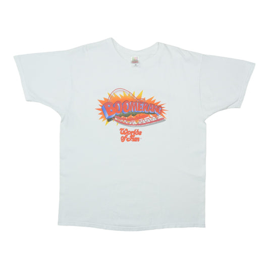 2000 Worlds Of Fun Boomerang Shirt Front