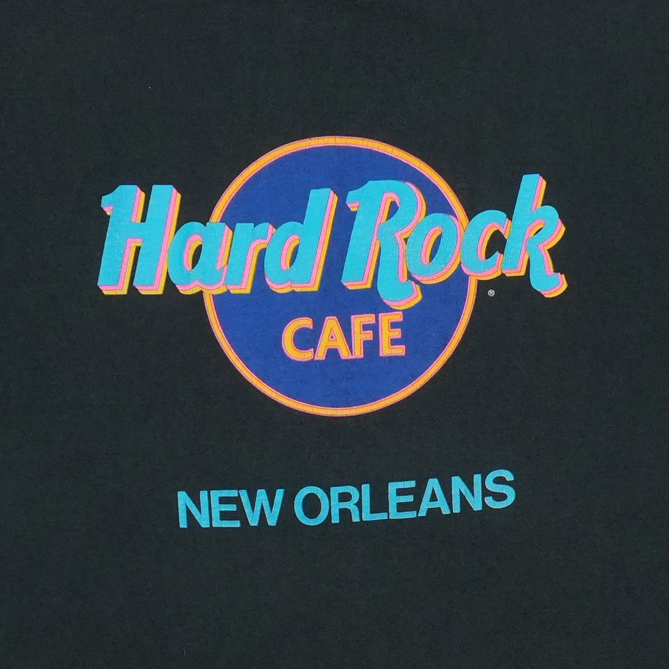 1990s Hard Rock Cafe New Orleans Shirt Front Detail 1