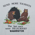 1988 Send More Tourists Washington Shirt Detail