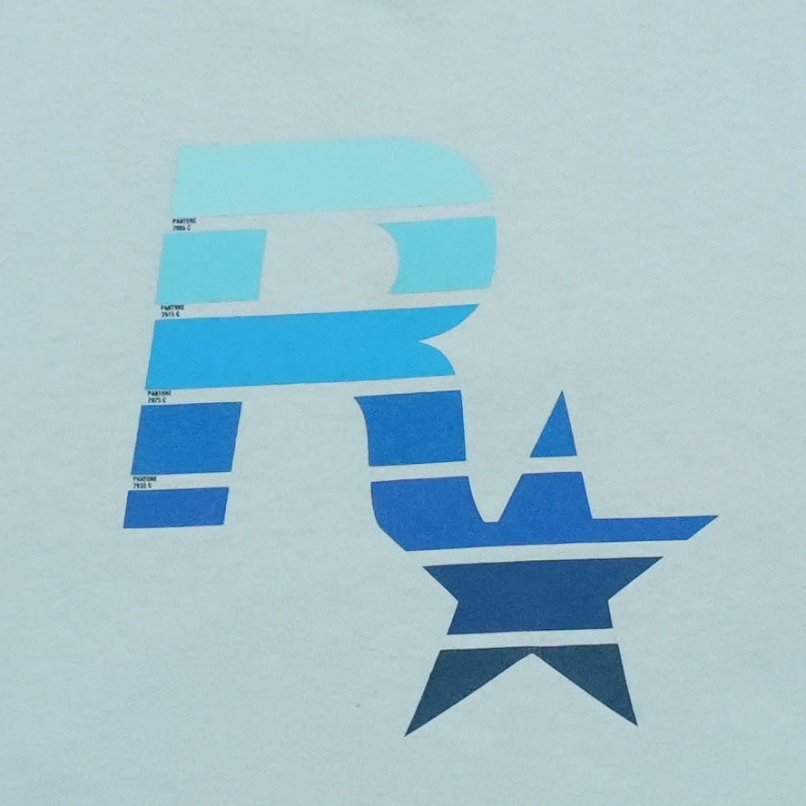2000s Rockstar Games R Star Logo Shirt Front Graphic
