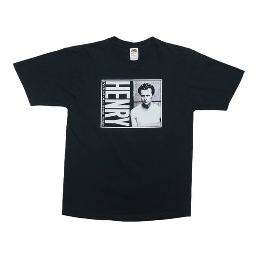 1990s Henry Portrait of a Serial Killer Movie Shirt Front
