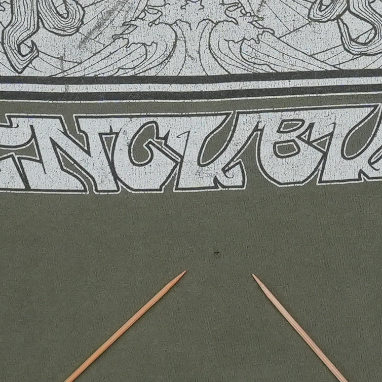 1990s Incubus Spiral Logo Shirt Detail 5