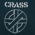 1990s Crass Shirt Front Graphic