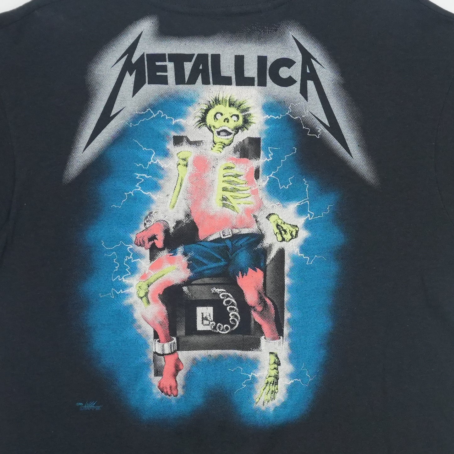 1985 Metallica Metal Up Your Ass Shirt Detail 4