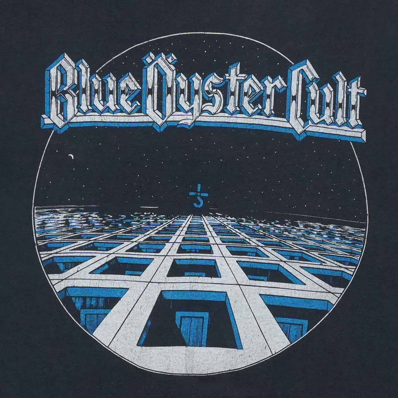 1980s Blue Oyster Cult Shirt Front Graphic