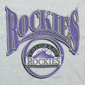 1995 Colorado Rockies Shirt Detail