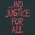 1988 Metallica And Justice For All Sleeveless Shirt Back Detail 2