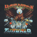 1992 Harley Davidson Take Hold of the Thunder ShirtFront Graphic