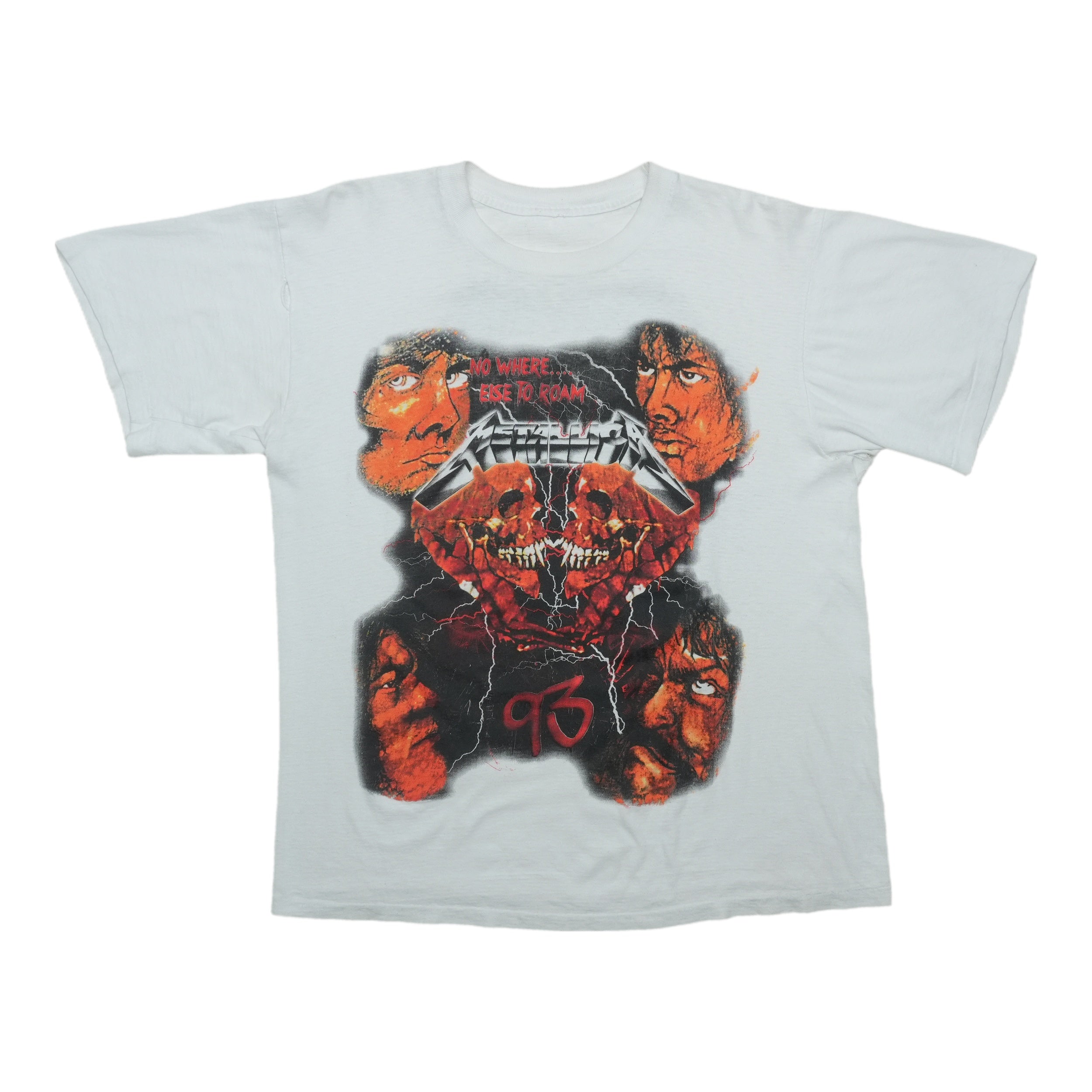 1993 Metallica Nowhere Else to Roam Tour Shirt | WyCo Vintage