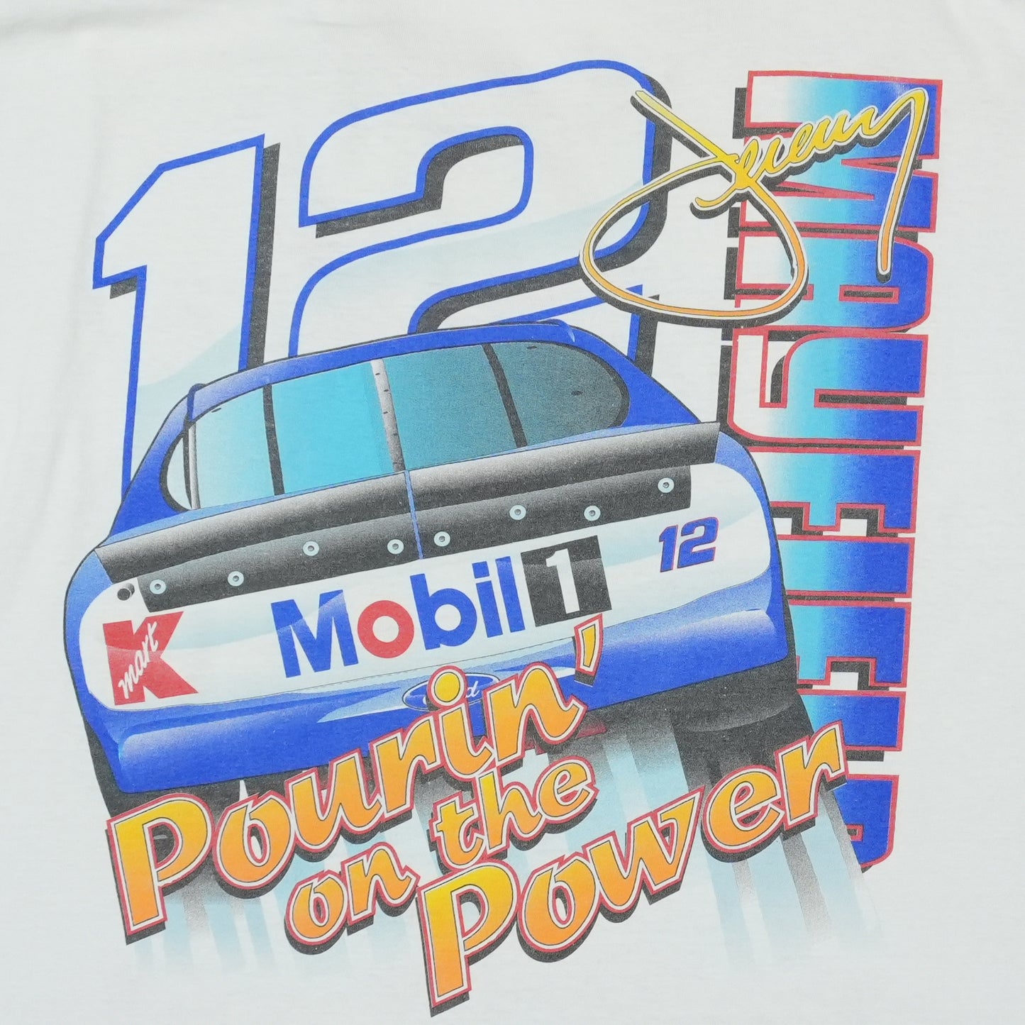 1998 Jeremy Mayfield NASCAR Shirt Detail 6