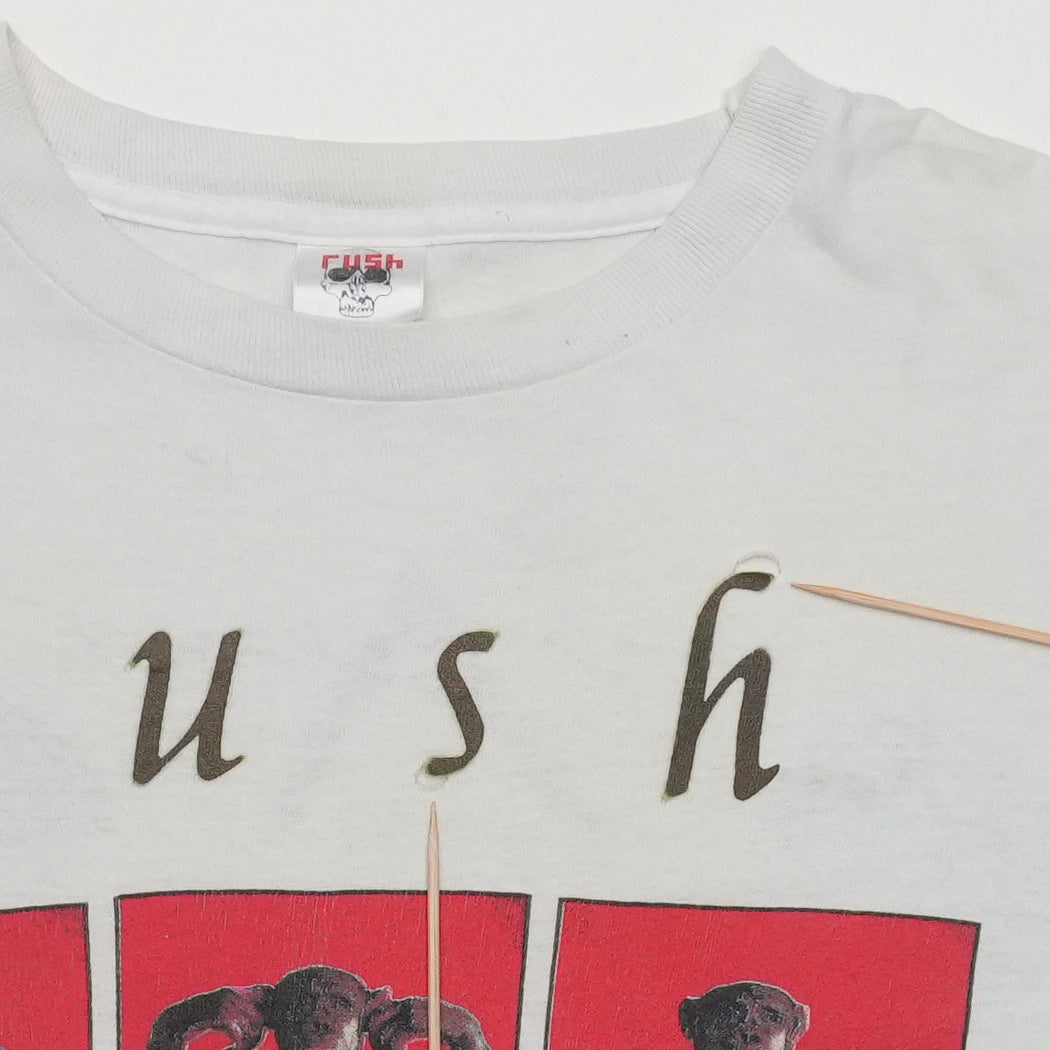 1993 Rush Counterparts Shirt Back Graphic