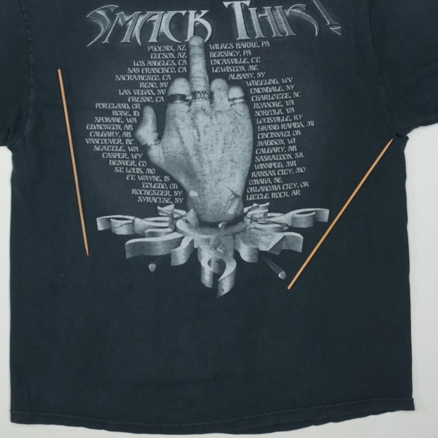 2003 Godsmack Smack This Tour Shirt Detail 6