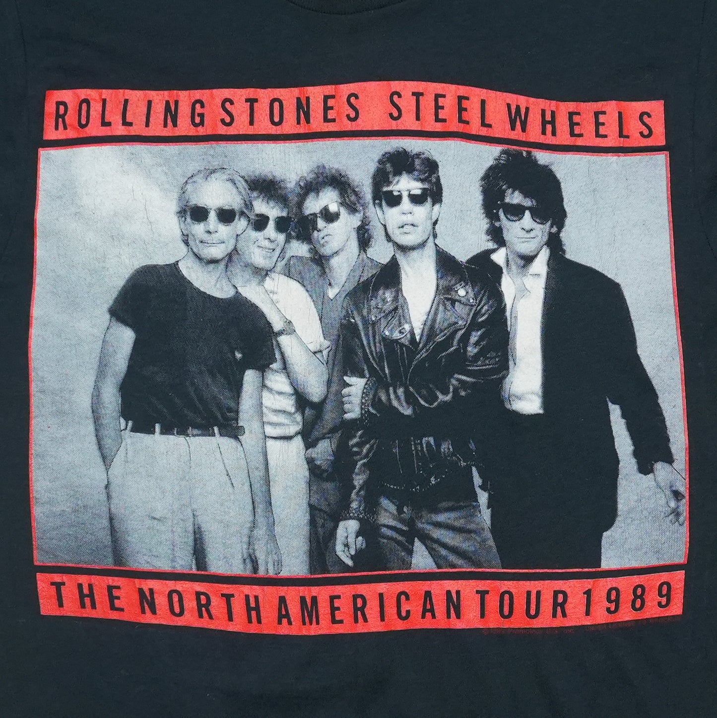 1989 Rolling Stones Steel Wheels Tour Shirt
