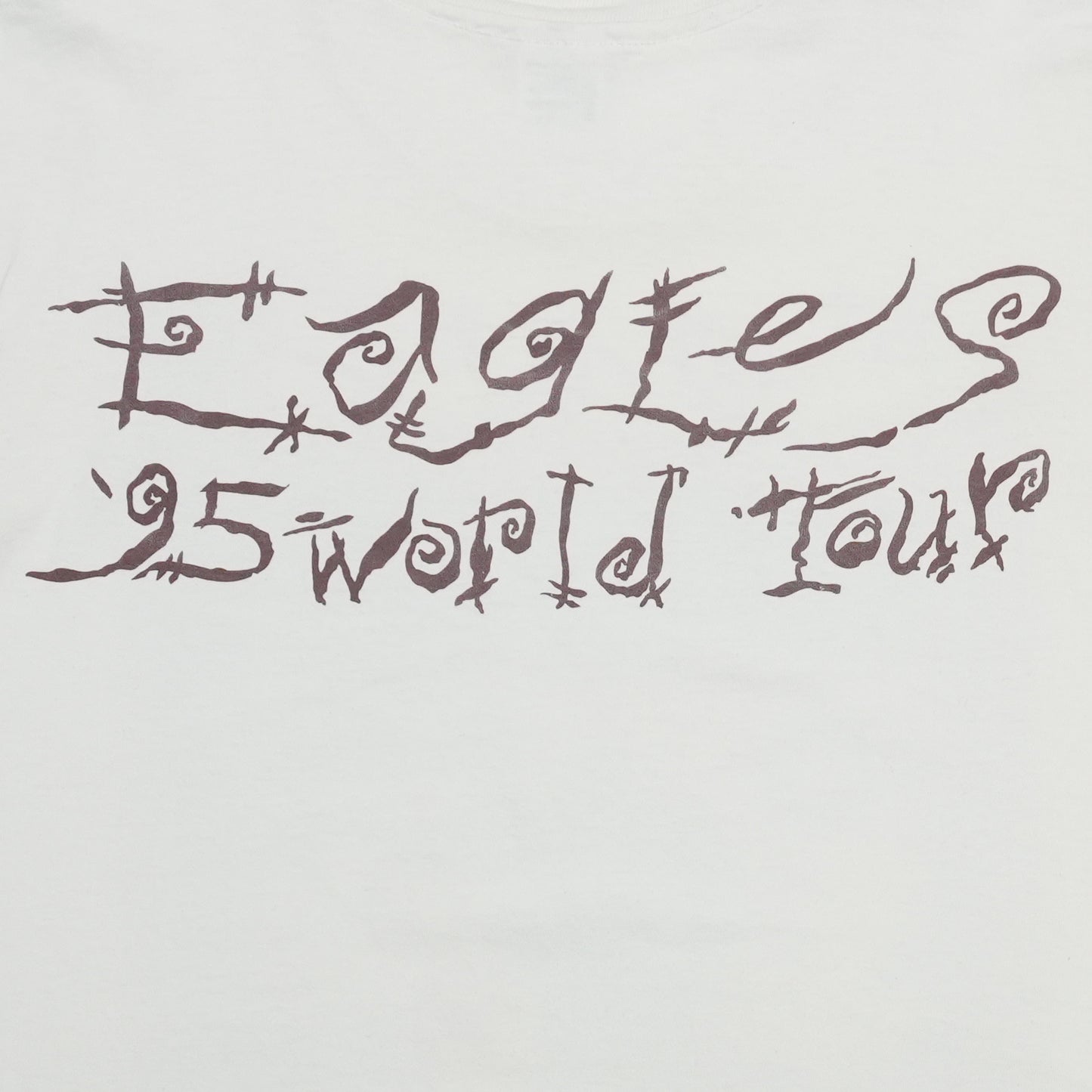 1995 Eagles World Tour Shirt Detail 5