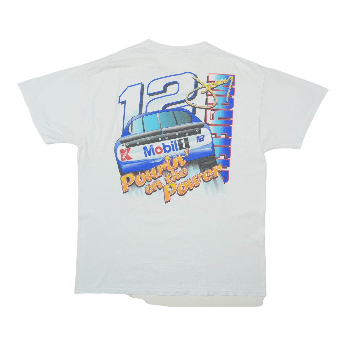 1998 Jeremy Mayfield NASCAR Shirt Back
