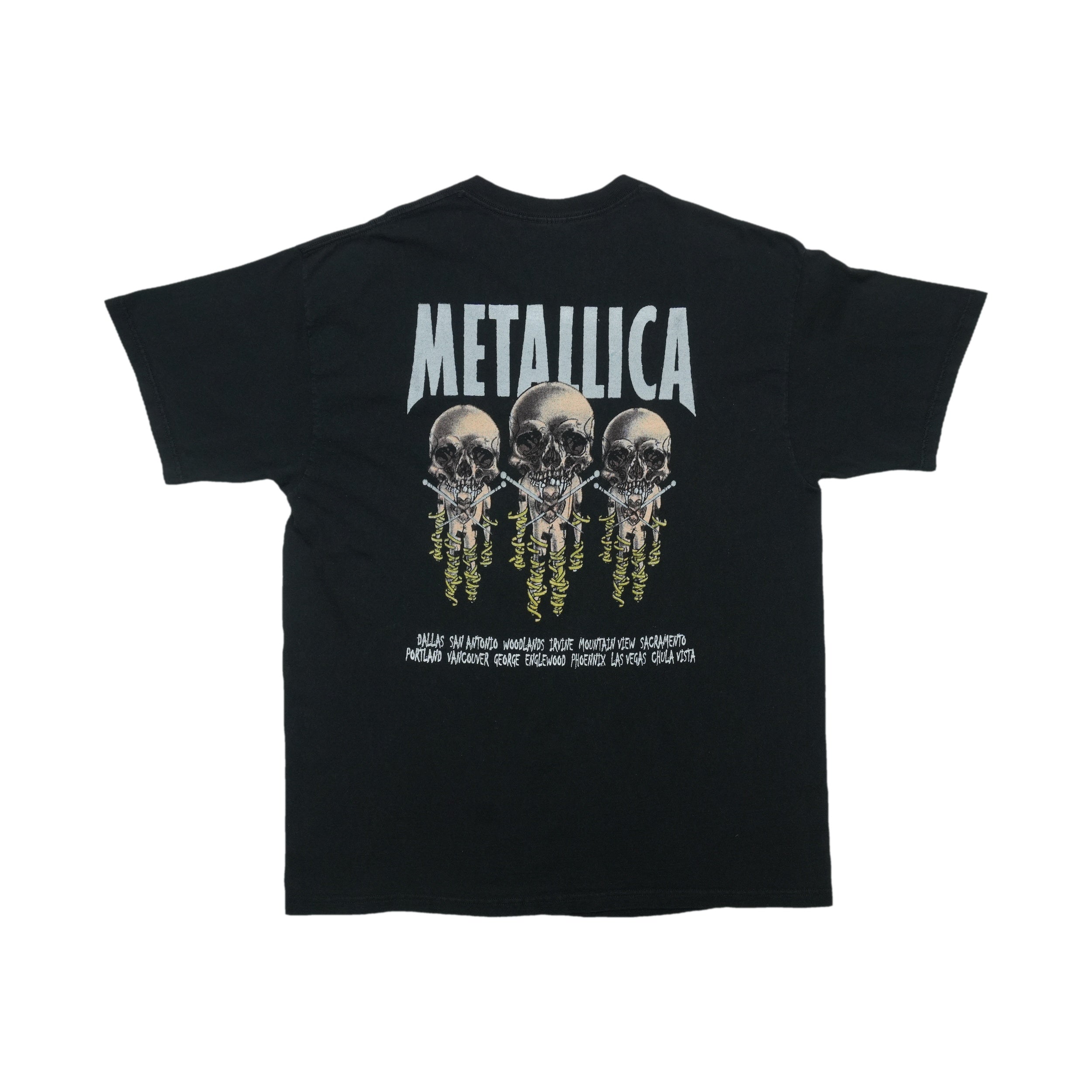 【LICA】Pushead Fixxxer Tee メタリカ SM21 2000s Metallica Pushead Fixxxer Tour Shirt | WyCo Vintage