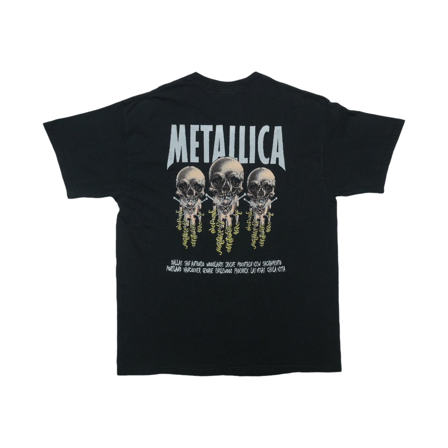 2000s Metallica Pushead Fixxxer Tour Shirt Back