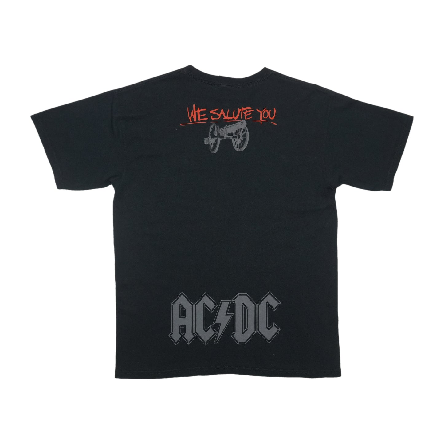 2000s AC/DC For Those About to Rock We Salute You Shirt Back