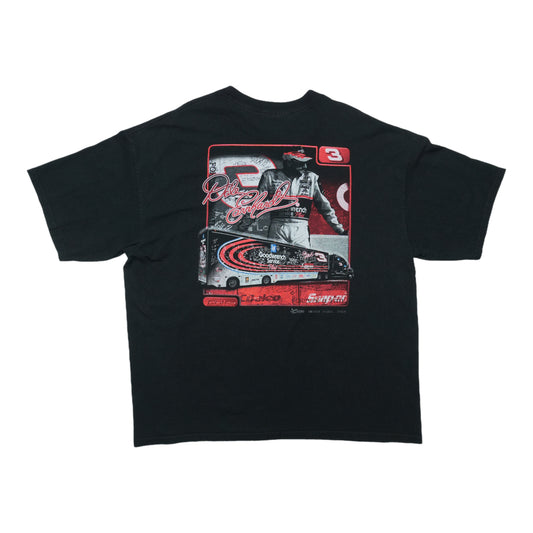 1990s Dale Earnhardt Jet Black Attack Shirt Back