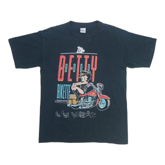 1995 Betty Boop Bikette Las Vegas Shirt Front