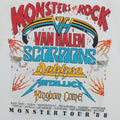 1988 Monsters of Rock Monster Tour Shirt Back Detail 1