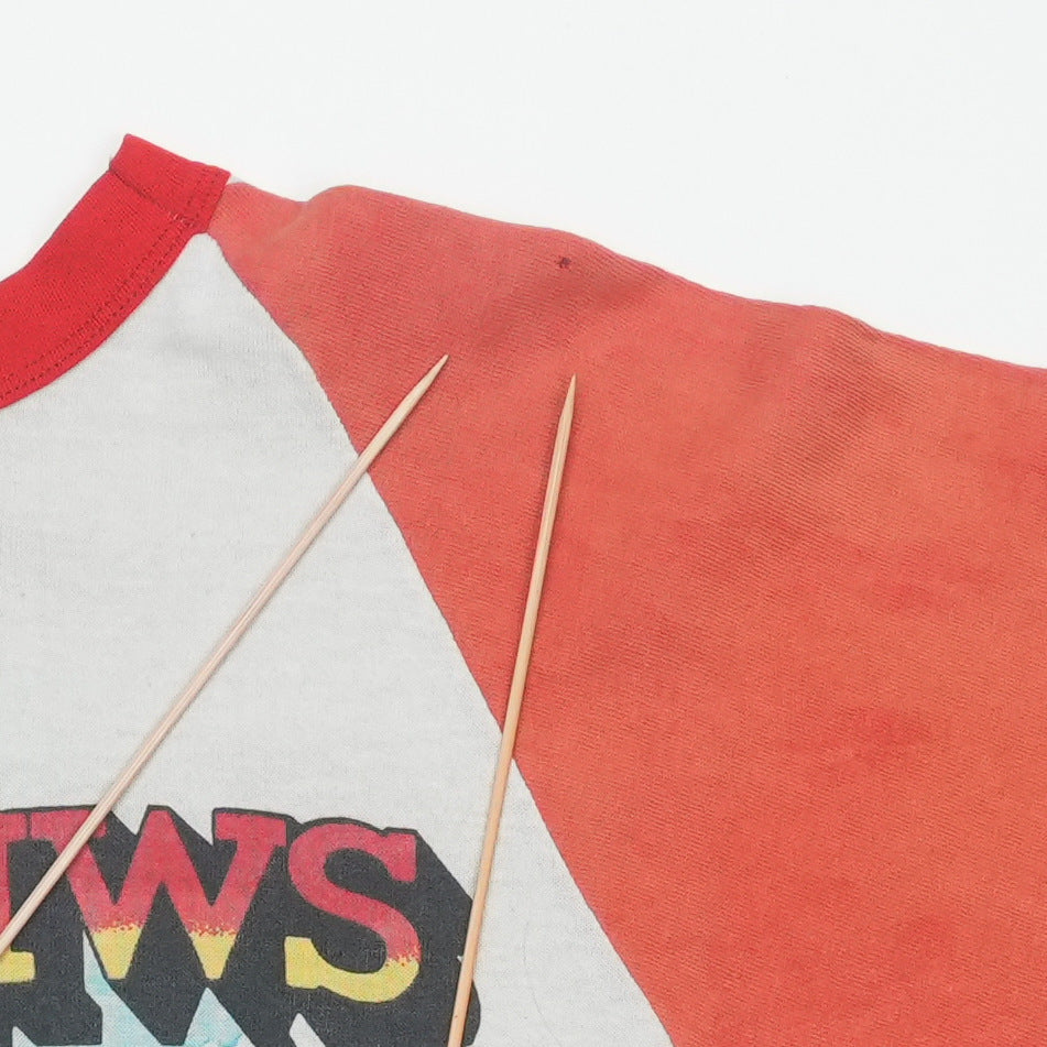 1980s Molly Hatchet & Outlaws US Tour Raglan Shirt Detail 6