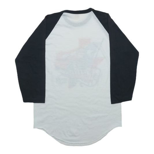 1980s Willie Nelson Texas Raglan Jersey Back
