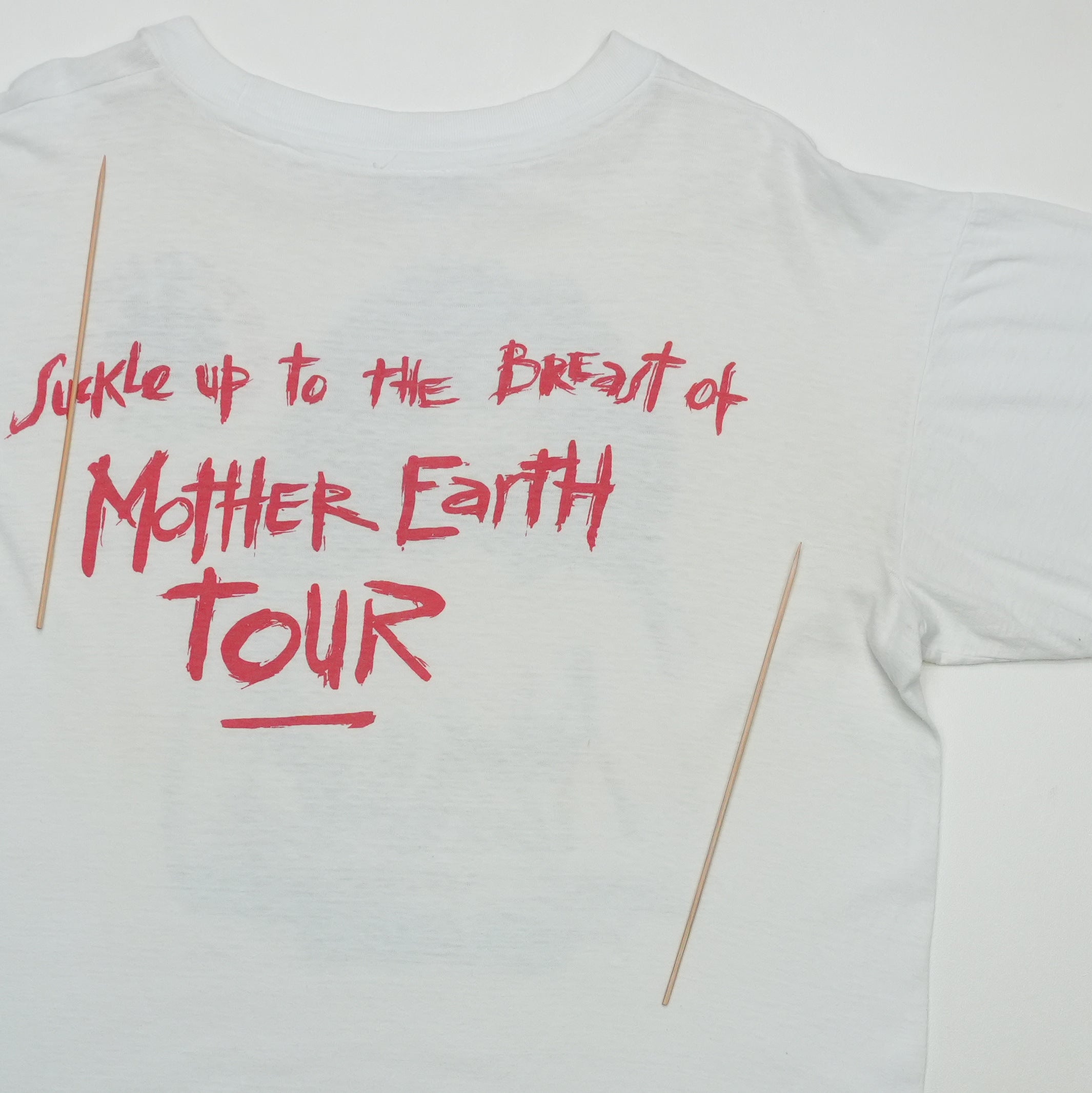 1990 Red Hot Chili Peppers Mother Earth Tour Shirt | WyCo Vintage