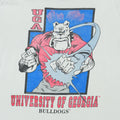 1994 University Of Georgia Bulldogs Menace Shirt Detail 4