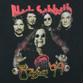 1999 Black Sabbath Ozzfest Tour Shirt Front Graphic