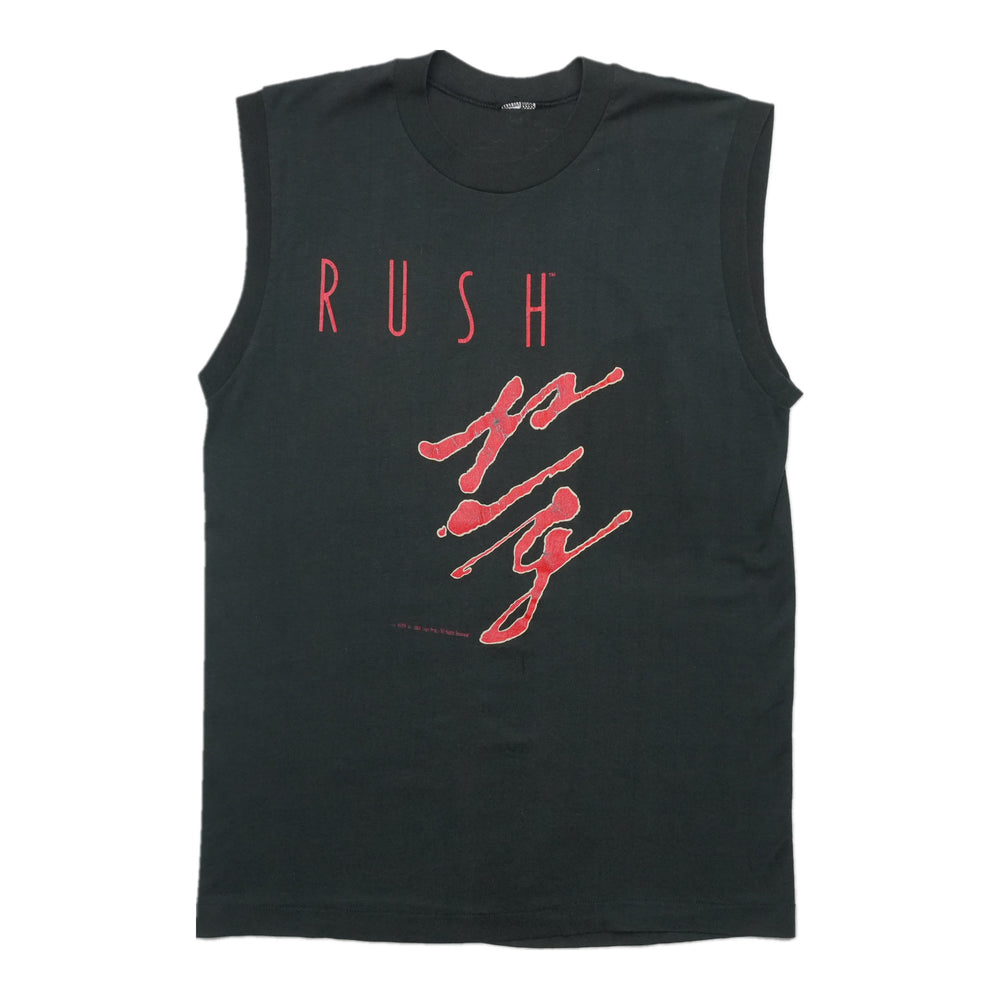 1984 Rush Sleeveless Tour Shirt Front