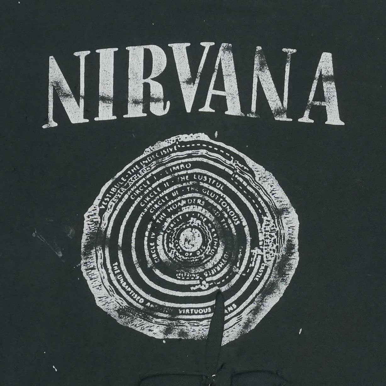 1990s Nirvana Vestibule Sub Pop Shirt Detail 2