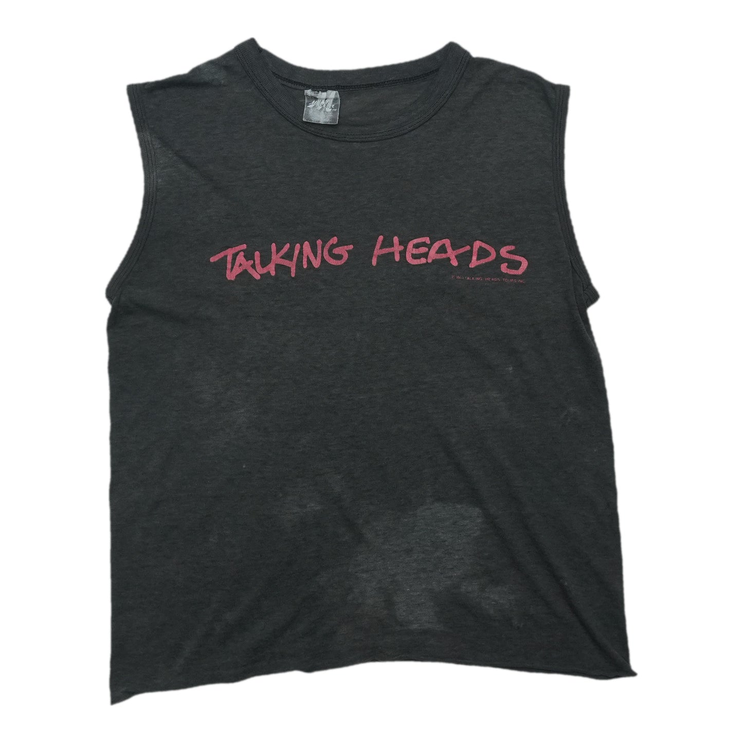 1983 Talking Heads Speaking In Tongues Sleeveless Shirt Front