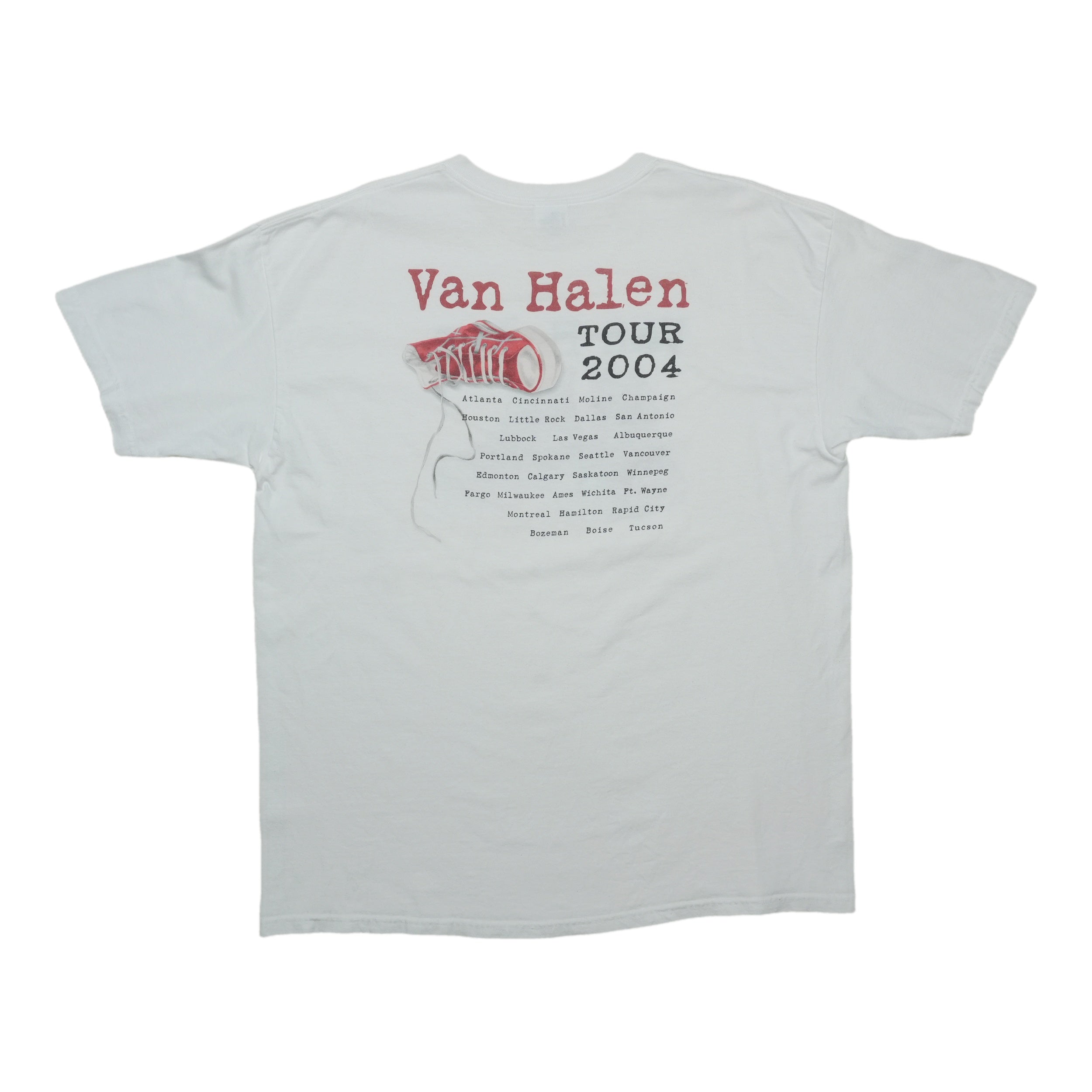 2004 Van Halen Tour Shirt | WyCo Vintage
