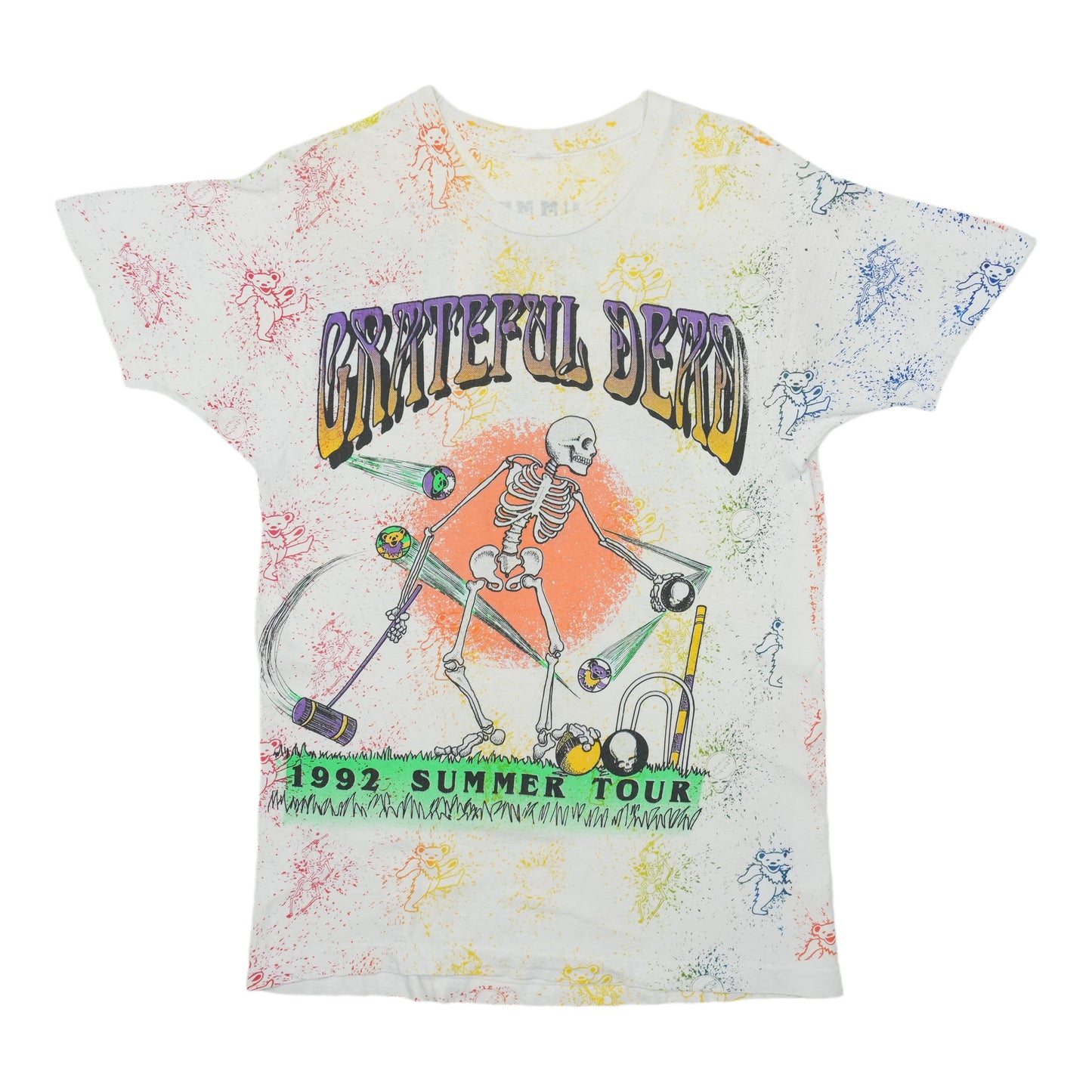 1992 Grateful Dead Summer Tour Shirt Front