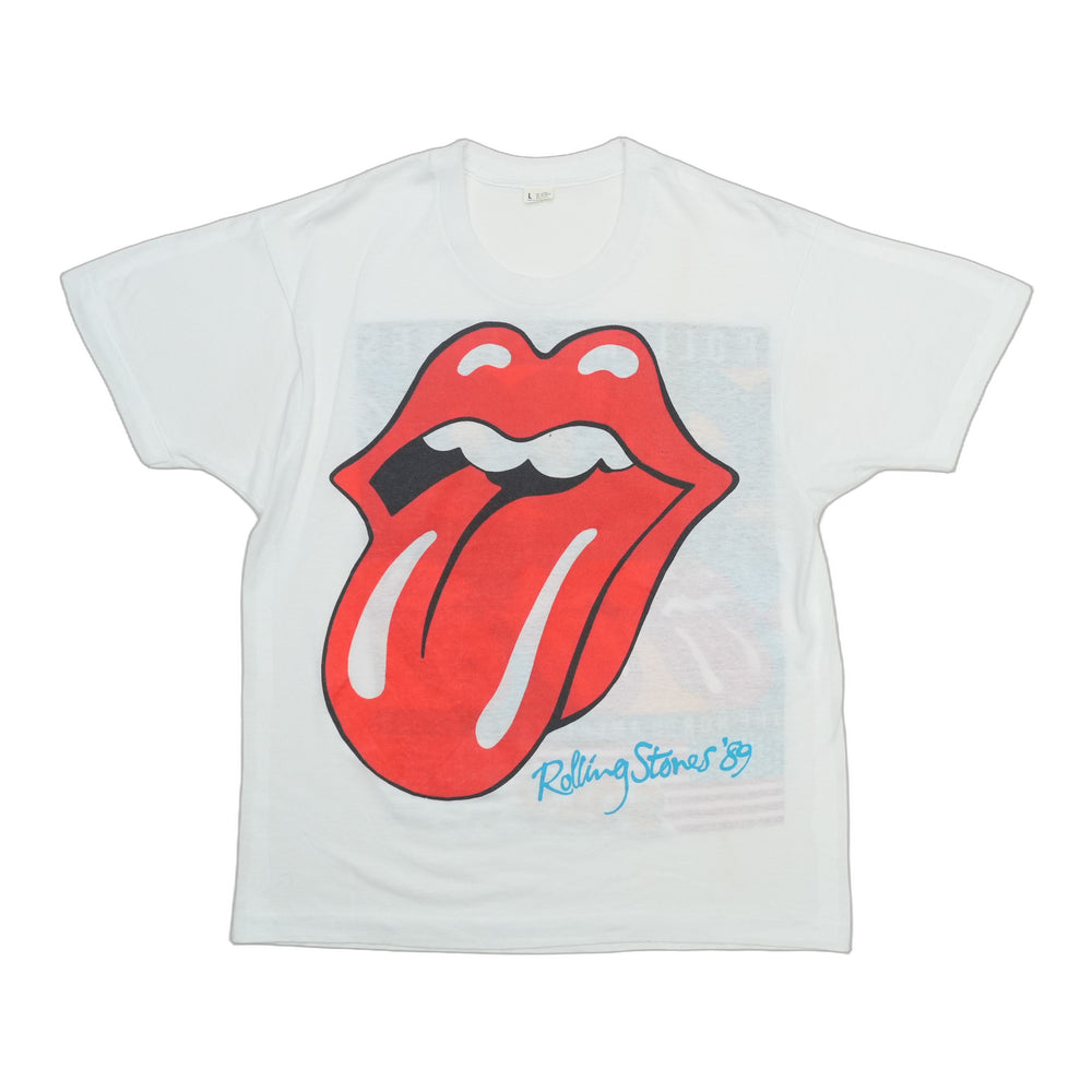 1989 Rolling Stones Steel Wheels North American Tour Shirt Front