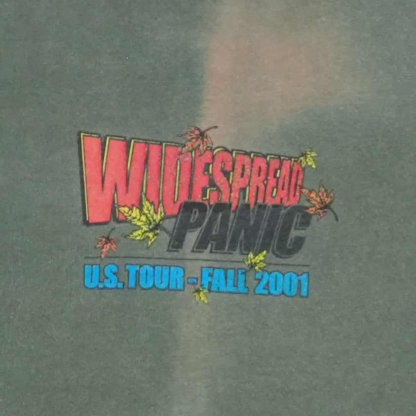 2001 Widespread Panic US Tour Long Sleeve Shirt Detail 1