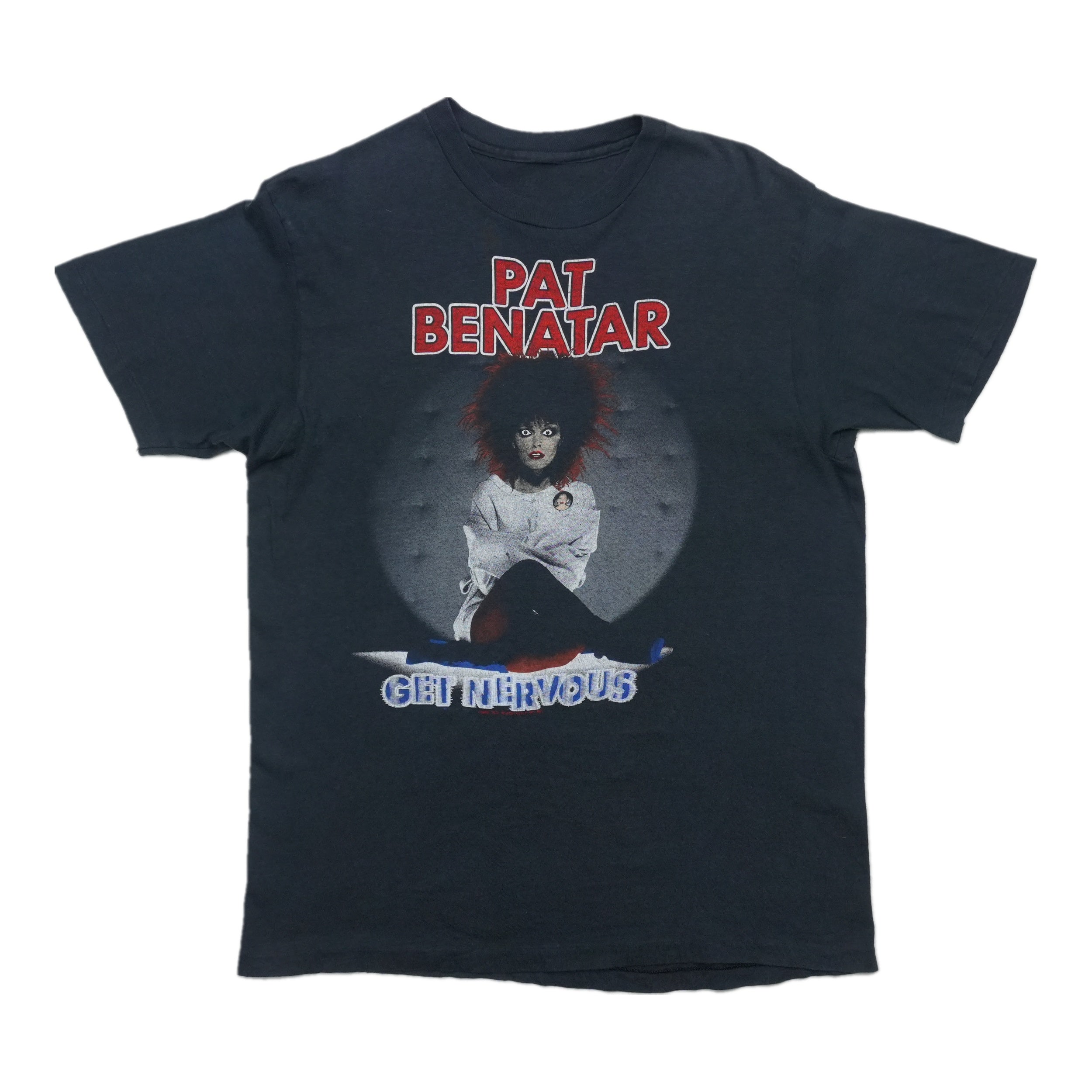 1982 Pat Benatar Get Nervous Shirt Front