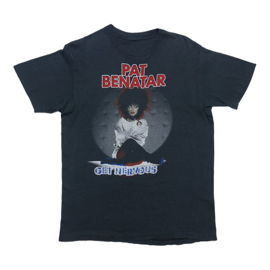 1982 Pat Benatar Get Nervous Shirt Front