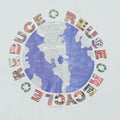 1991 Reduce Reuse Recycle Earth Shirt Detail 2