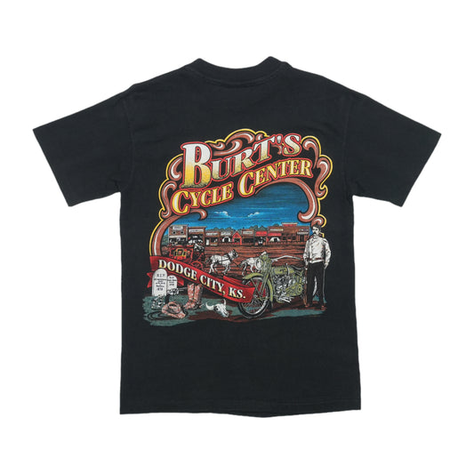 1990s Harley Davidson Dodge City Kansas Shirt Back