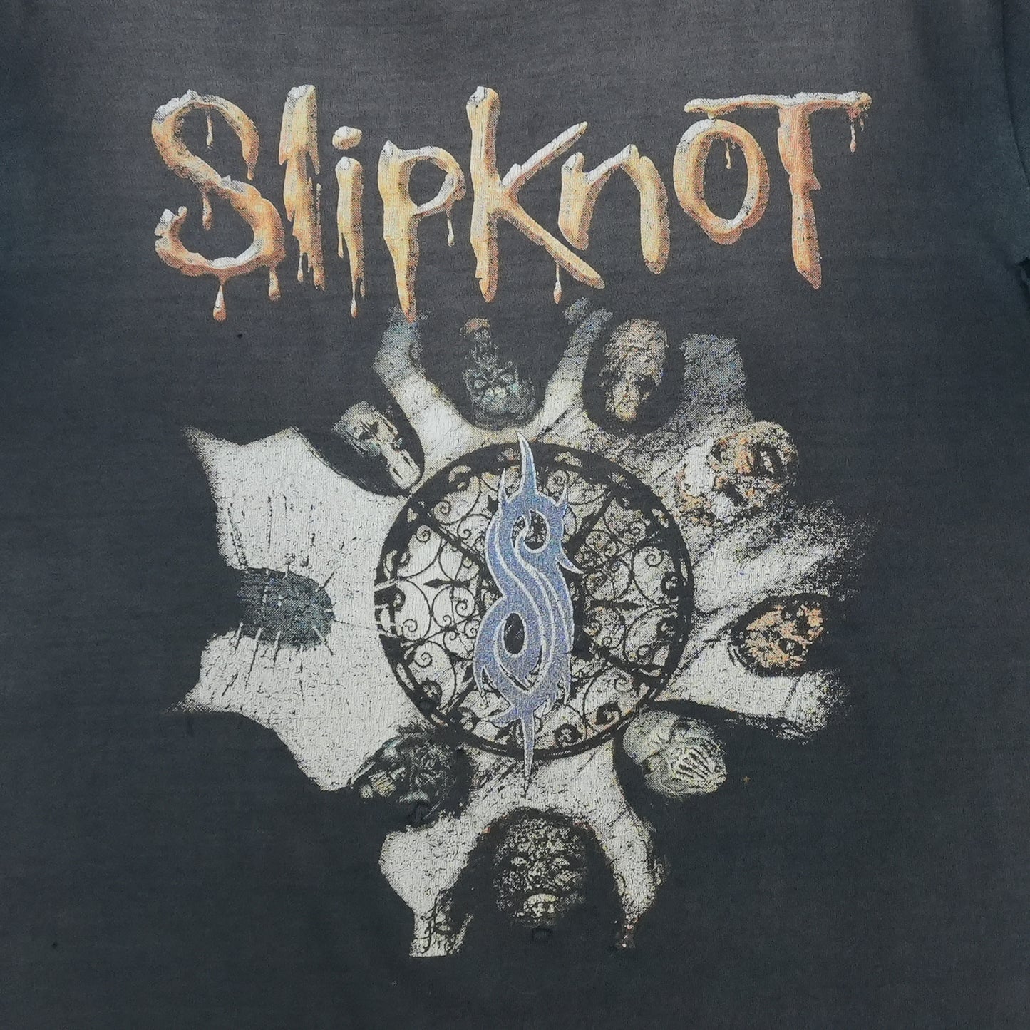 2001 Slipknot Shirt Front Graphic