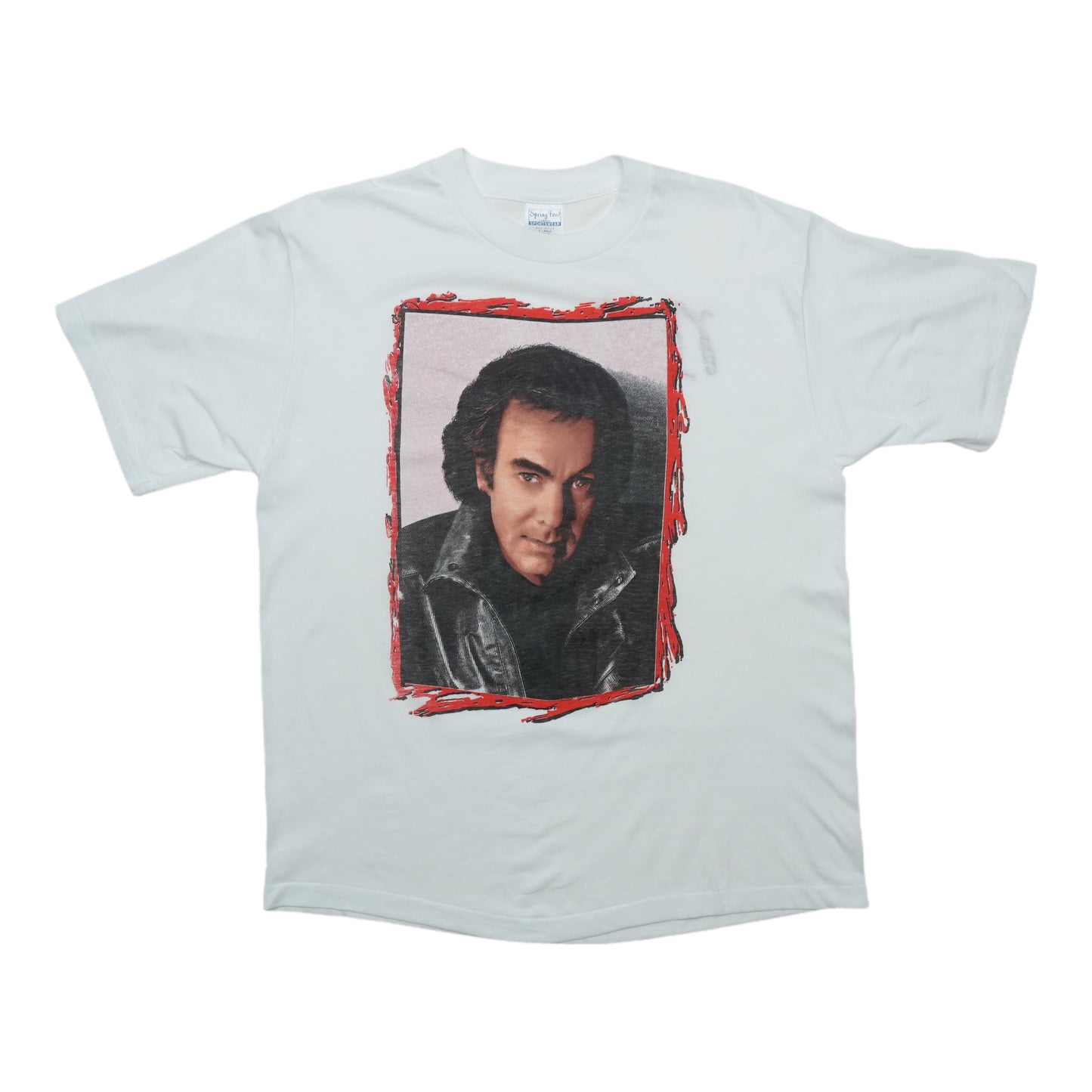 1986 Neil Diamond On Tour Shirt Front