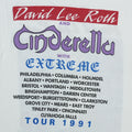 1991 David Lee Roth A Little Aint Enough Tour Shirt Back Detail 1