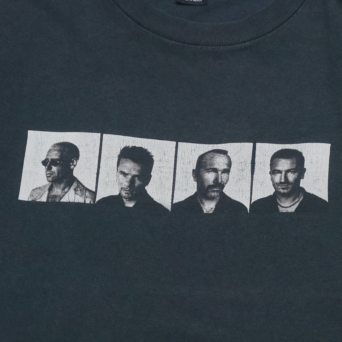 1997 U2 Band Pop Mart Tour Shirt Front Graphic