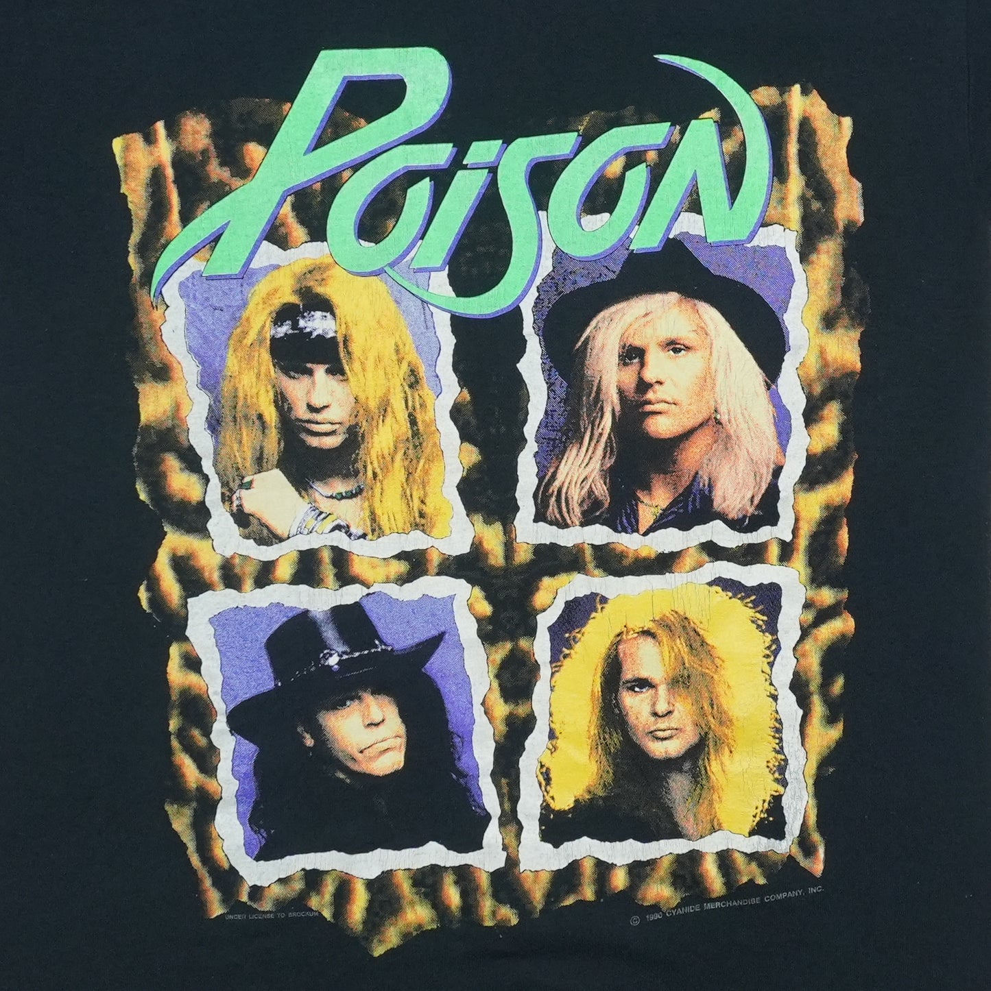 1990 Poison Flesh and Blood Tour Shirt