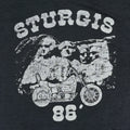 1986 Sturgis Harley Davidson Shirt Back Graphic